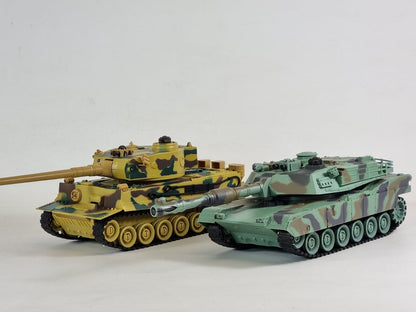 German Tiger VS American Military Model (Pack of 2)