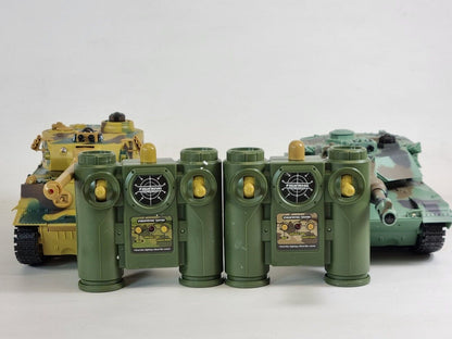 German Tiger VS American Military Model (Pack of 2)