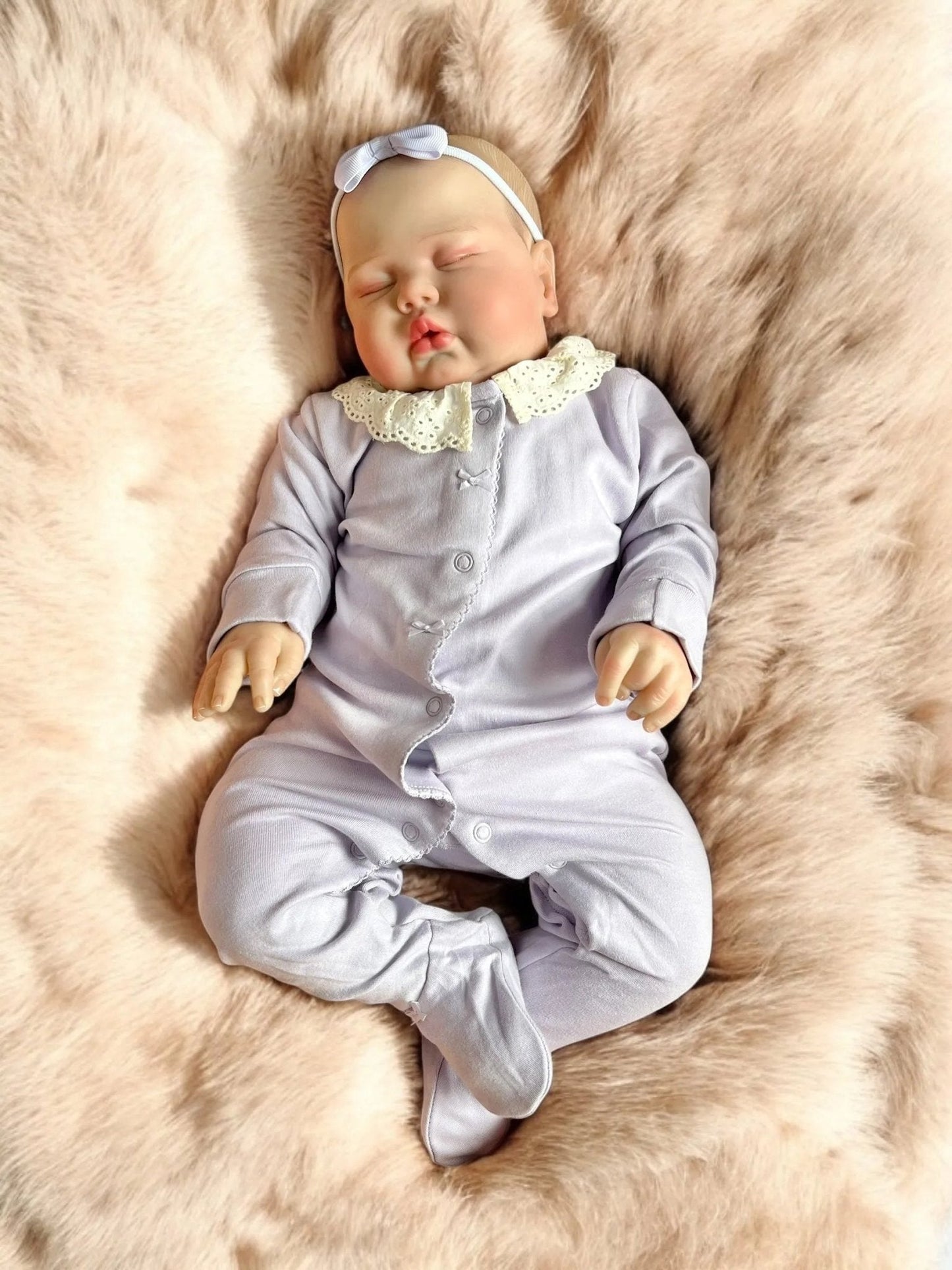 Scarlett – Closed Eyed Reborn Toddler Doll | Realistic Sleeping Girl – Crafted with Care in the UK