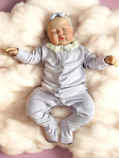 Scarlett – Closed Eyed Reborn Toddler Doll | Realistic Sleeping Girl – Crafted with Care in the UK