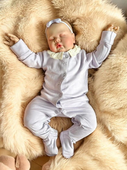 Scarlett – Closed Eyed Reborn Toddler Doll | Realistic Sleeping Girl – Crafted with Care in the UK