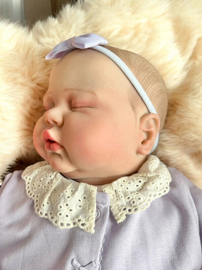 Scarlett – Closed Eyed Reborn Toddler Doll | Realistic Sleeping Girl – Crafted with Care in the UK