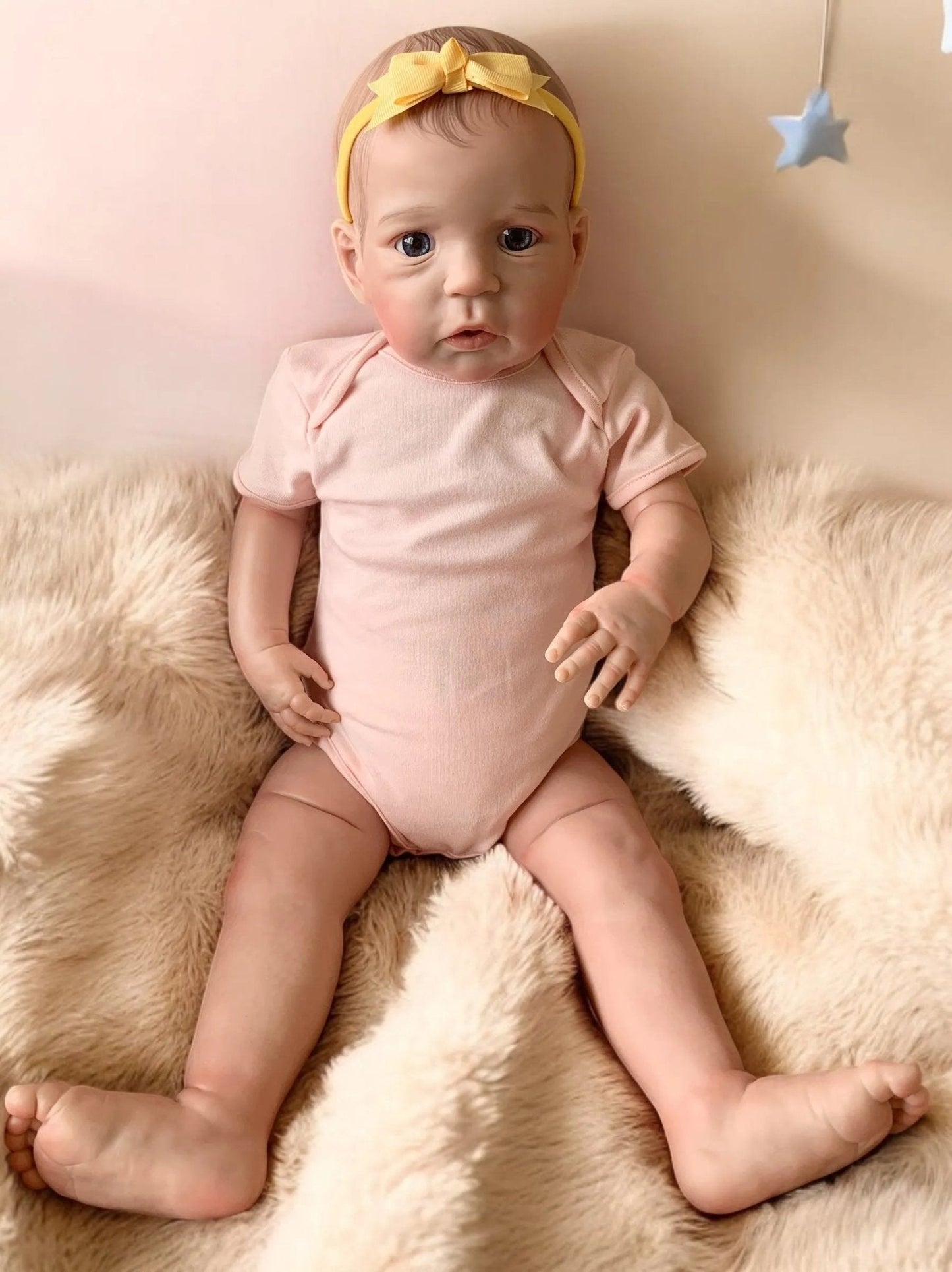 Summer – Open Eyed Standing Reborn Toddler Doll | Realistic Awake Girl – Crafted with Care in the UK