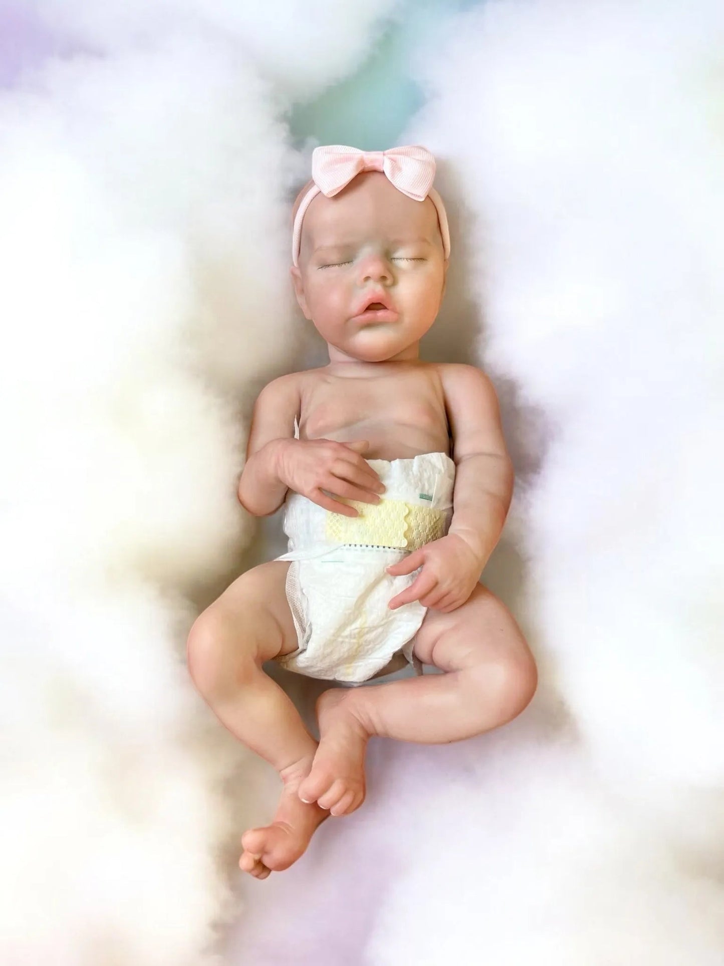 Thea – Full Body Silicone Reborn Baby Doll | Realistic Newborn Girl