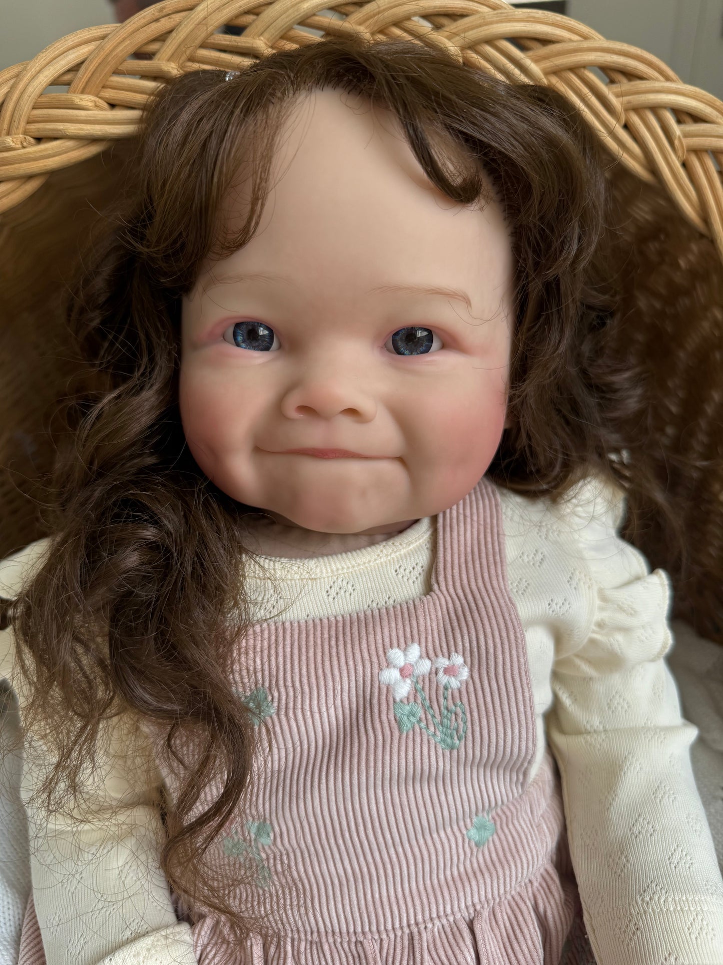 Evie – Open Eyed Reborn Toddler Doll | Realistic Awake Girl – Crafted with Care in the UK